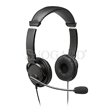 Kensington K97601WW USB Hi-Fi Headphones Classic Headset schwarz