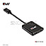 Club 3D CSV-7220 Multi Streaming Transport Hub 1xDP -> DP/HDMI 4K60Hz schwarz