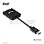 Club 3D CSV-7220 Multi Streaming Transport Hub 1xDP -> DP/HDMI 4K60Hz schwarz