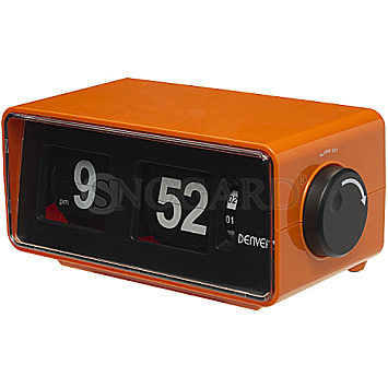 Denver CR-425 Retro Radiowecker orange