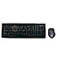 MediaRange MROS104 Funk-Tastatur/Maus Set QWERTY Layout (UK) schwarz/grau