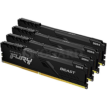 128GB Kingston KF436C18BBK4/128 FURY Beast DDR4-3600 Kit