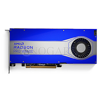 8GB AMD 100-506159 Radeon Pro W6600 GDDR6 4x DP1.4a