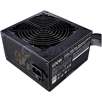 600 Watt CoolerMaster MasterWatt Lite Rev. ML ATX 80 PLUS