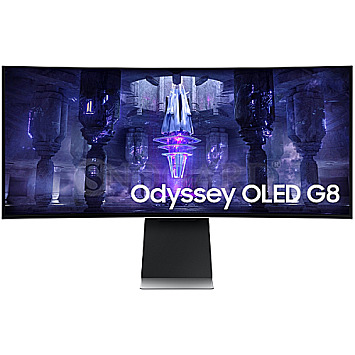 86.4cm (34") Samsung Odyssey OLED G8 S34BG850SU QD-OLED 21:9 UWQHD 175Hz Curved