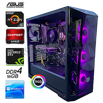 GamingLine Ryzen 5 3600 SSD GTX1660 Super