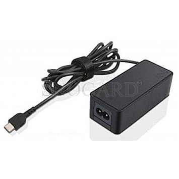 Lenovo 4X20M26256 Standard AC Adapter 45W 5/9/15/20V USB Typ-C schwarz