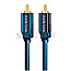 Clicktronic 70419 Casual Audio Cinch Mono Premium Kabel 20m blau