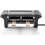 Bestron ARG150BW Raclette Grillplatte schwarz