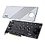ASUS Hyper M.2 X16 Gen 4 Card Adapterkarte PCIe 4.0 x16 -> M.2 PCIe