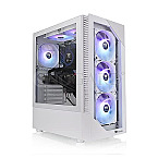 Thermaltake CA-1X3-00M6WN-00 View 200 TG ARGB Snow White Edition