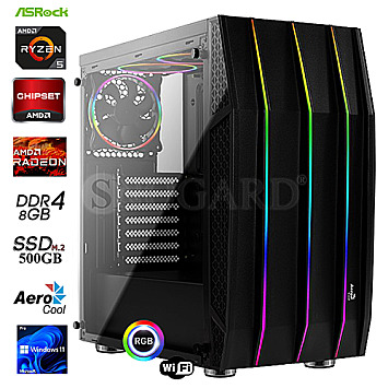 GamingLine R5-5500-M2-RX6500XT RGB WiFi