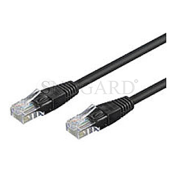 Goobay 68649 CAT5e U/UTP 3m Patchkabel schwarz