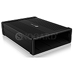 ICY BOX IB-525-U3 5.25"SATA DVD/Blu-Ray USB 3.0 External Case schwarz