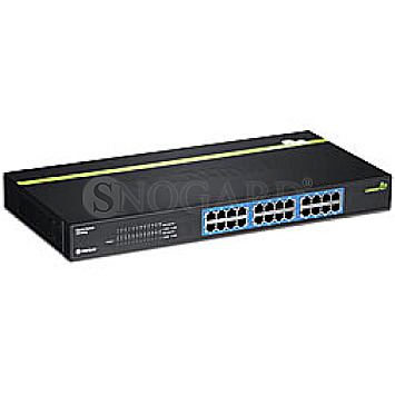 Trendnet TEG-S24G Gigabit GREENnet Rack Mount Switch 24-Port unmanaged