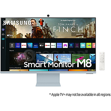 81.3cm(32") Samsung Smart Monitor M8 M80B Daylight Blue VA HDR 4K UHD WLAN BT FB