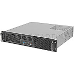 SilverStone RM23-502-MINI Server Rackmount Storage Case mATX 2HE schwarz