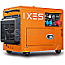 IXES by Scheppach IX-SGD-5500D Inverter Diesel-Stromerzeuger 5kW orange