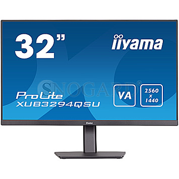 80cm (31.5") Iiyama ProLite XUB3294QSU-B1 VA WQHD Pivot Lautsprecher