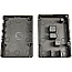 Inter-Tech 88887359 Raspberry Pi 4 Model B Aluminium Case schwarz