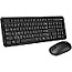 ASUS CW100 Wireless Keyboard + Mouse Set QWERTZ schwarz