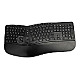 MediaRange MROS120 Ergonomic Keyboard Multimedia Tastatur schwarz