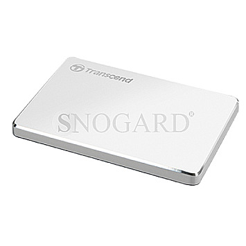 2TB Transcend TS2TSJ25C3S StoreJet 25C3S 2.5" SATA 6Gb/s USB-C 3.0 silber