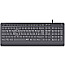 Speed-Link SL-640009-BK HI-GENIC Tastatur Antibakteriell QWERTZ schwarz