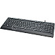 Speed-Link SL-640009-BK HI-GENIC Tastatur Antibakteriell QWERTZ schwarz