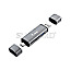Equip 245460 USB 3.0 Hub Cardreader USB-C & USB-A SD/microSD