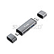 Equip 245460 USB 3.0 Hub Cardreader USB-C & USB-A SD/microSD