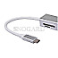 Equip 128958 USB-C Hub 4x USB 3.0 Buchse 15cm Aluminium silber
