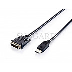 Equip 119336 Displayport Stecker -> DVI 24+1 Stecker 2m schwarz