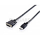 Equip 119336 Displayport Stecker -> DVI 24+1 Stecker 2m schwarz