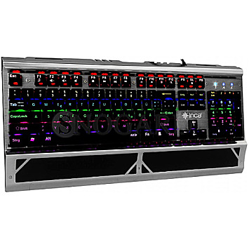Inca IKG-444 Ophira Mechanical Gaming Keyboard silber/schwarz