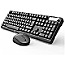 Inca IWS-549U Wireless Tastatur + Maus Set QWERTY schwarz