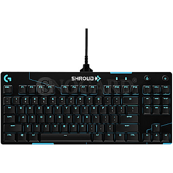 Logitech PRO X Shroud Gaming DE-Layout, Linear Switch