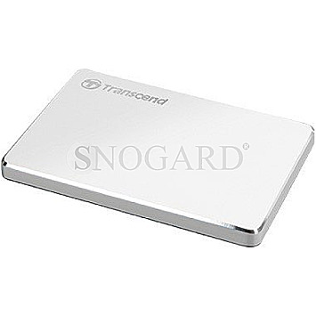 1TB Transcend TS1TSJ25C3S StoreJet 25C3S 2.5"SATA 6Gb/s USB-C 3.0 silber