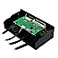 LogiLink UA0341 5.25" Multifunktions-Panel intern mit Cardreader schwarz