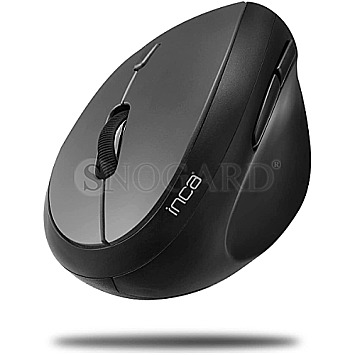 Inca IWM-279G Wireless Vertical Mouse grau