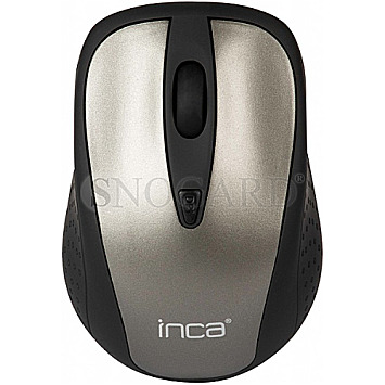 Inca IWM-201RG Nano Silent Wireless Mouse grau/schwarz