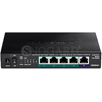 Trendnet TPE-TG350 Desktop 2.5G Switch 5x Port 55W PoE+