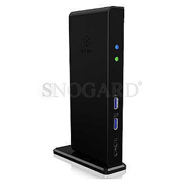 ICY BOX IB-DK2251AC Multi DockingStation USB 3.0 schwarz