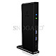 ICY BOX IB-DK2251AC Multi DockingStation USB 3.0 schwarz