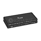 Equip 332716 HDMI Splitter 2.0 2-Port Ultra Slim 4K/60Hz schwarz
