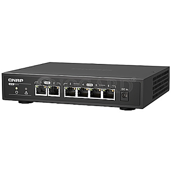 QNAP QSW-2104-2T Desktop 2.5G Switch 6-Port