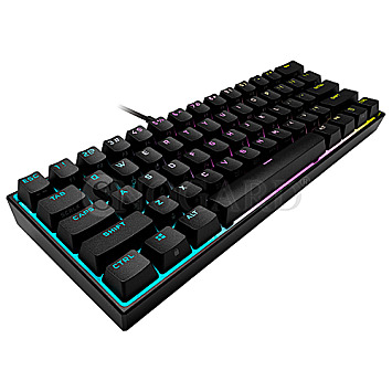 Corsair K65 RGB Mini 60% Black Cherry MX Speed Gaming Tastatur