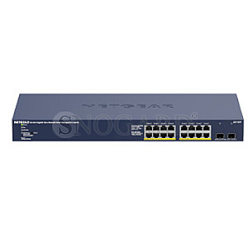 Netgear GS716TPP ProSAFE Rackmount Gigabit Smart Switch 16-Port 300W PoE+