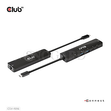 Club 3D CSV-1596 6in1 Hub USB-C 3.0 Docking Station