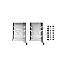 Fractal Design FD-A-TRAY-002 HDD Tray Kit Type B Define 7 Dualpack white